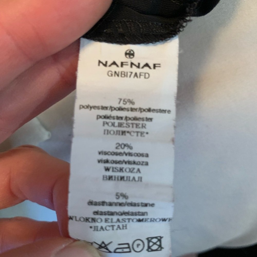 NAF NAF black shorts size 38 - Picture 3 of 3